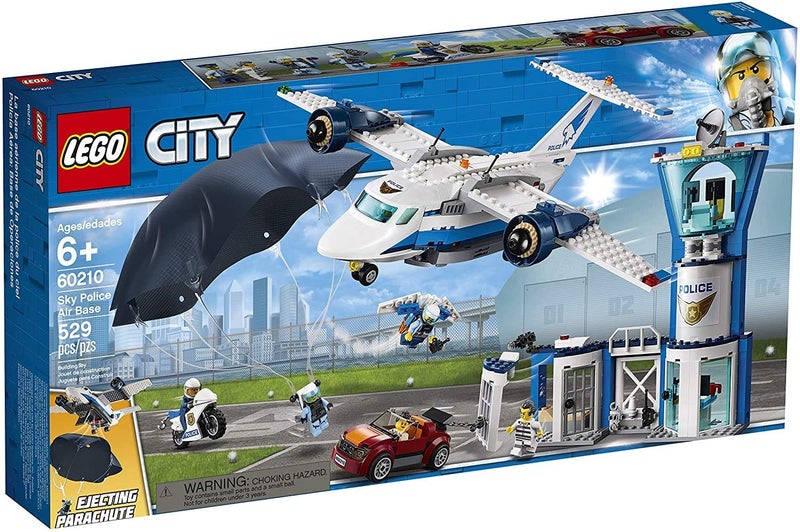 LEGO City Sky Police Air Base 60210 Building Kit (529 Pieces) Carousel 1