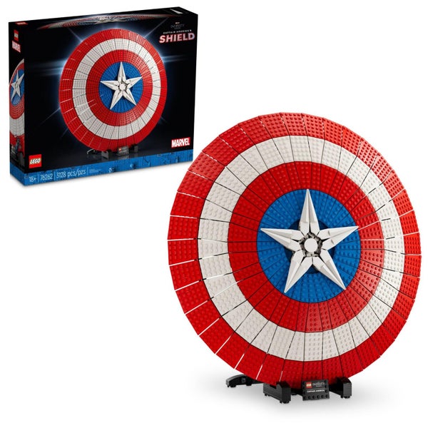 LEGO Marvel Captain America? Shield 76262 Model Kit for Adults, Collectible Rep Carousel 2