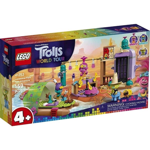LEGO Trolls World Tour Lonesome Flats Raft Adventure 41253 Kids Building Kit, Gr Carousel 1