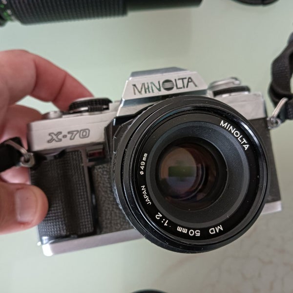 Minolta X-70 and various lenses Carousel 1