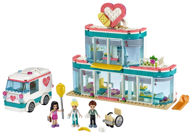 LEGO Friends Heartlake City Hospital 41394 Best Doctor Toy Building Kit, Featuri Carousel 2