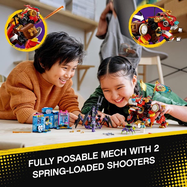 LEGO Monkie Kid: Monkie Kid's Lion Guardian 80021 Building Kit; Cool Mech Toy fo Carousel 2