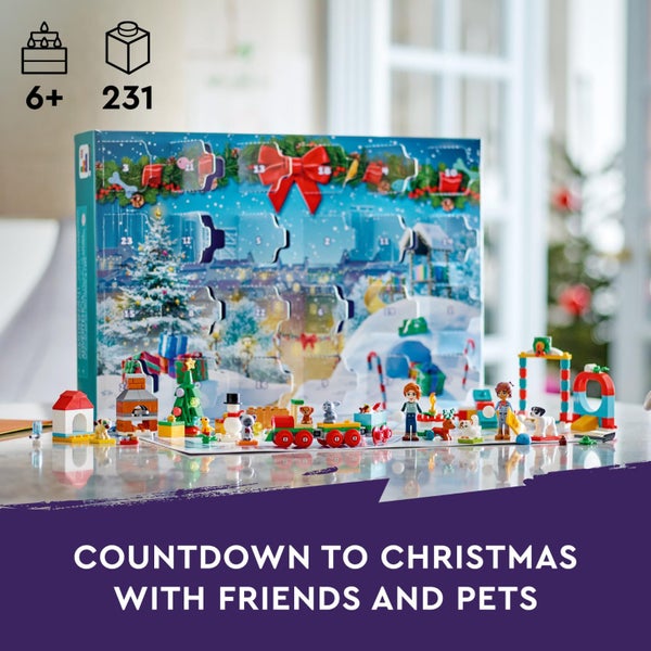 LEGO Friends 2023 Advent Calendar 41758 Christmas Holiday Countdown Playset, 24 Carousel 2