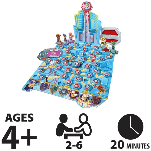 PAW Patrol: The Movie, Adventure City Lookout Tower Board Game Chase Marshall Sk Carousel 2