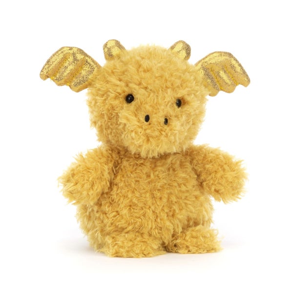 Jellycat Little Dragon Stuffed Animal, 7 inches - Mythical Plush Toy - Classic C Carousel 1