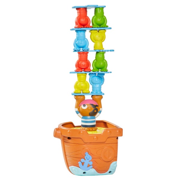 TOMY Pile Up Pirates Game - Provides Plenty of Swashbucklin' Fun on Family Game Carousel 1