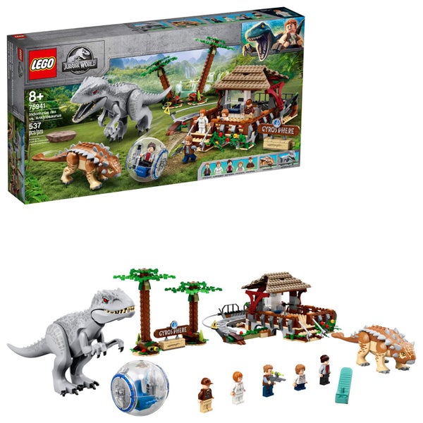 LEGO Jurassic World Indominus rex vs. Ankylosaurus 75941 Awesome Dinosaur Buildi Carousel 1