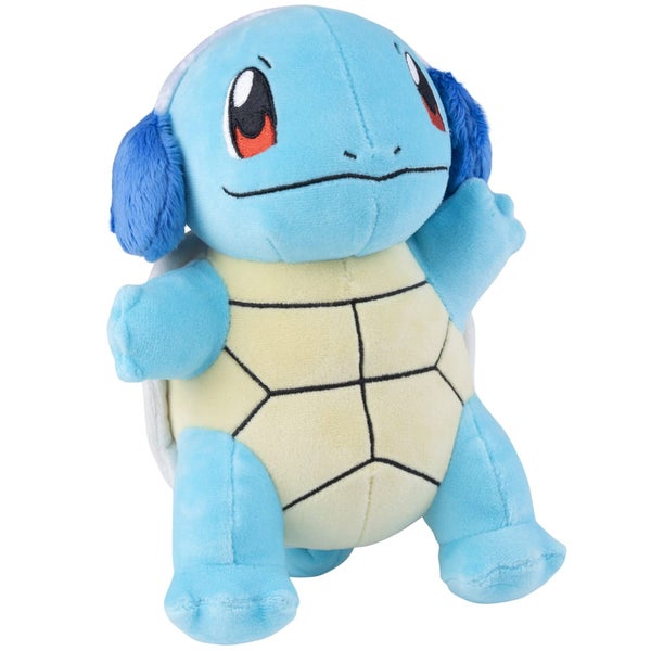 Pok?on 8" Squirtle Plush with Winter Earmuff Accessory - Officially Licensed - Carousel 1