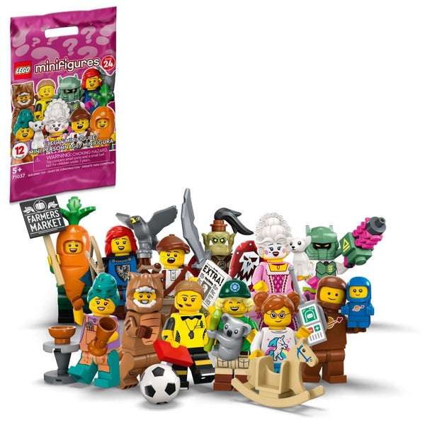 LEGO Minifigures Series 24 71037, Limited Edition Mystery Minifigure Blind Bag, Carousel 1