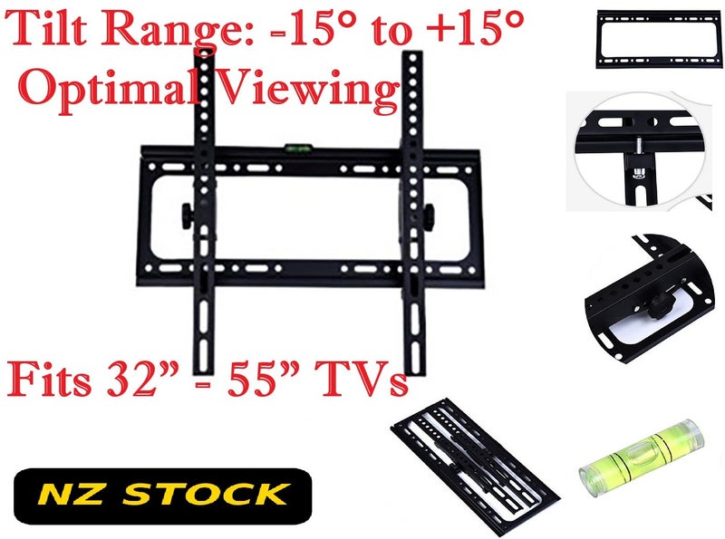 Tilt TV Wall Mount Bracket – Fits 32-55? Flat Screen TVs Carousel 1