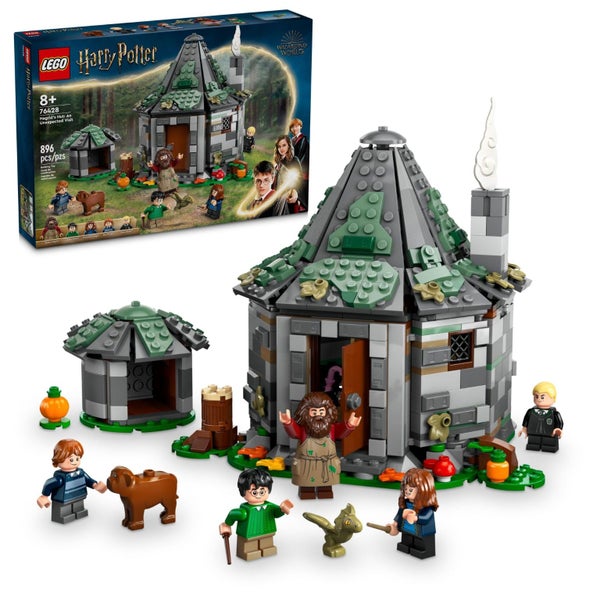 LEGO Harry Potter Hagrid's Hut: an Unexpected Visit - Harry Potter Toy for Boys Carousel 2