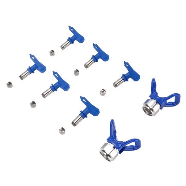 airless sprayer nozzle set Airless Sprayer Spray Tip Set 211 315 417 517 515 523 Carousel 1