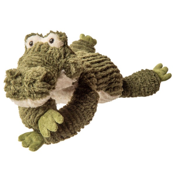 Mary Meyer Stuffed Animal Cozy Toes Soft Toy, 17-Inches, Alligator Carousel 1