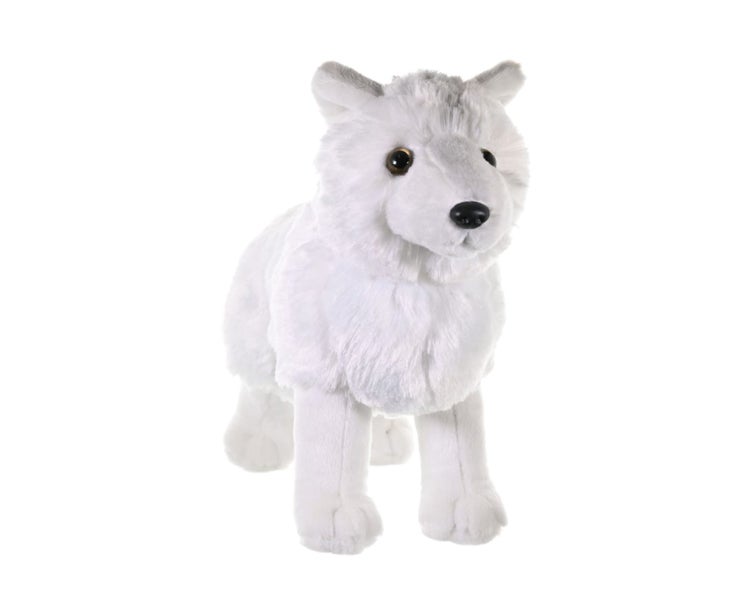 Wild Republic Arctic Wolf Plush, Stuffed Animal, Plush Toy, Gifts for Kids, Cudd Carousel 1