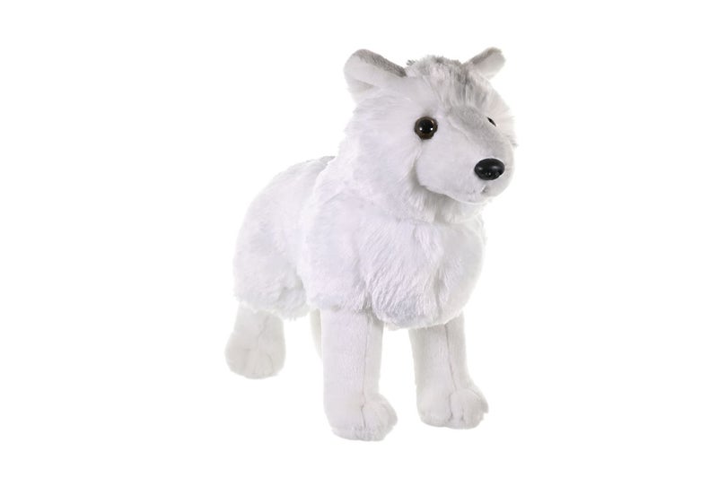Wild Republic Arctic Wolf Plush, Stuffed Animal, Plush Toy, Gifts for Kids, Cudd Carousel 2