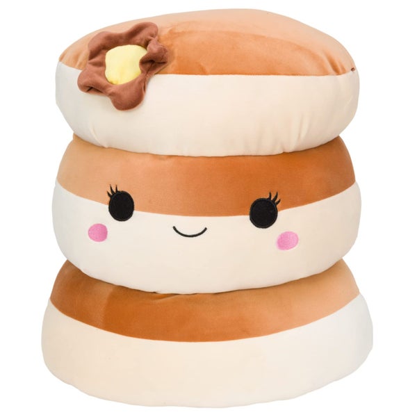 Squishmallows Original 12-Inch Rayen Pancake 3-Stack with Butter Flower - Medium Carousel 1