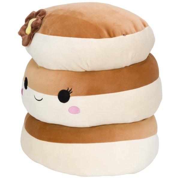 Squishmallows Original 12-Inch Rayen Pancake 3-Stack with Butter Flower - Medium Carousel 2