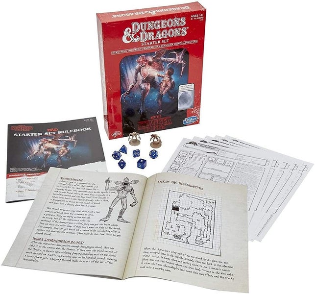 Hasbro Gaming Stranger Things Dungeons & Dragons Roleplaying Game Starter Set, 1 Carousel 3