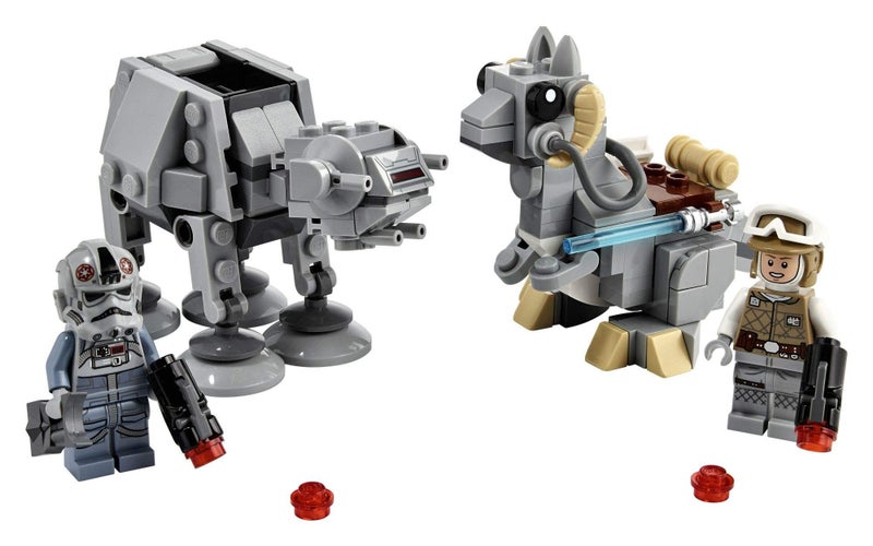 LEGO Star Wars at-at vs. Tauntaun Microfighters 75298 Building Kit; Awesome Buil Carousel 3