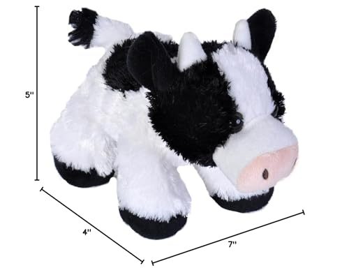 Wild Republic Cow Plush, Stuffed Animal, Plush Toy, Gifts for Kids, Hug?ms 7 in Carousel 2
