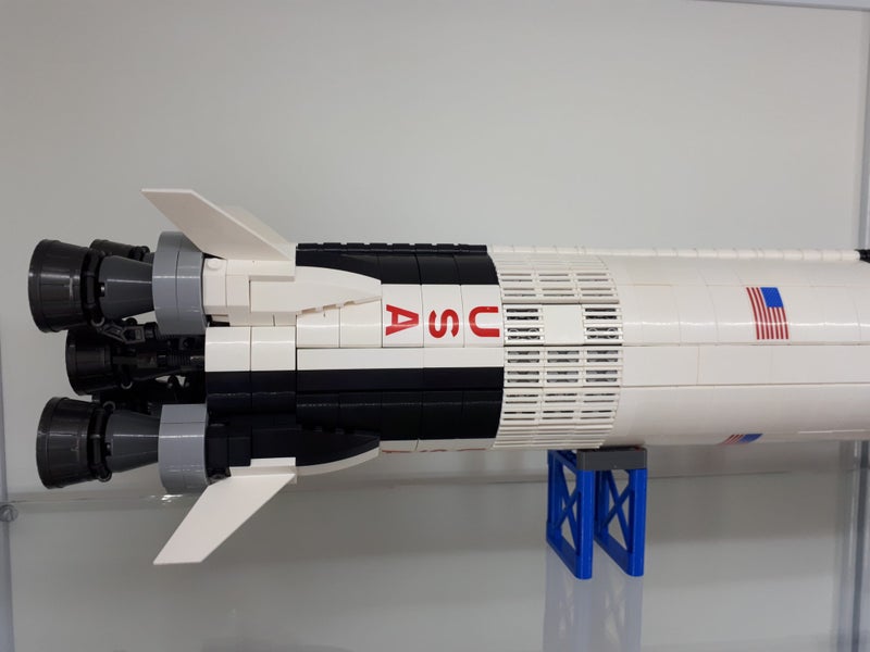 Large Saturn V Rocket and Launch Pad Carousel 2