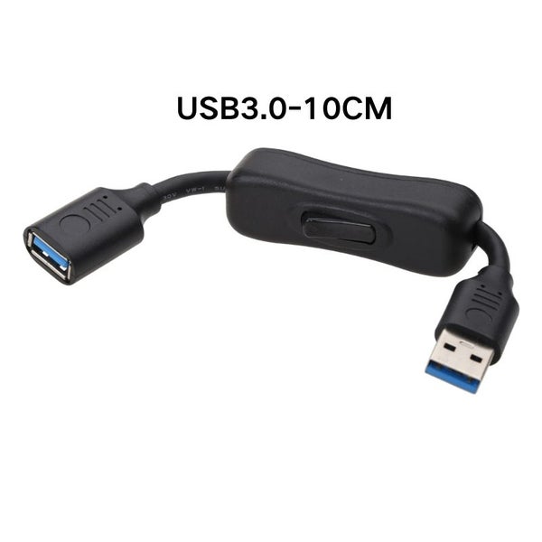 Data Sync USB Extender Cable For Raspberry Pi PC USB Fan LED Lamp 2.0/3.0 With Carousel 1