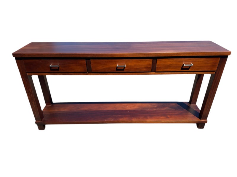 Beautiful Forest Furniture solid kauri hall table -FULLY RESTORED~~~~~ Carousel 1