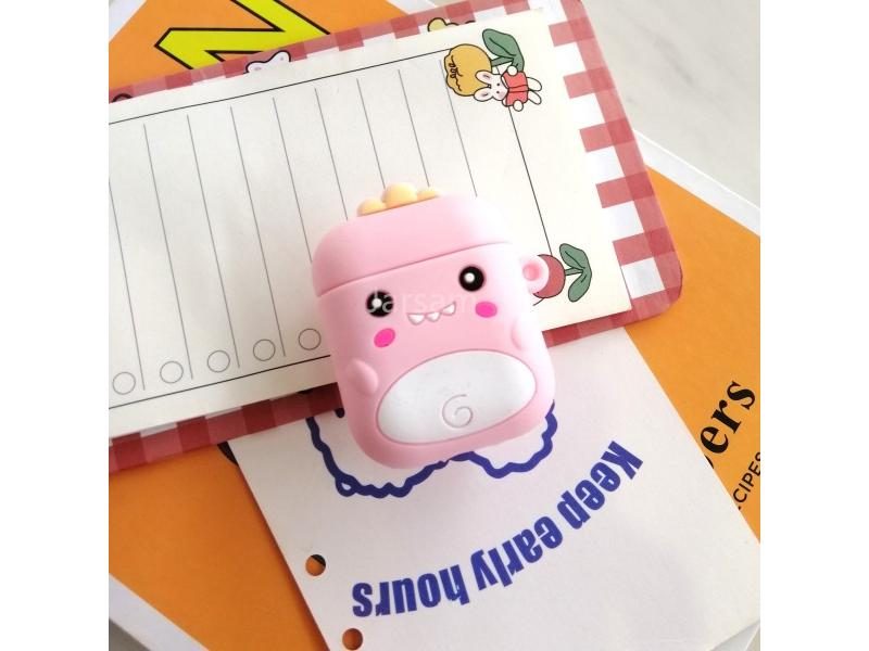 Cute Cartoon Silicone Cases For Airpods 1 2 Protective Wireless Earphone Carousel 1