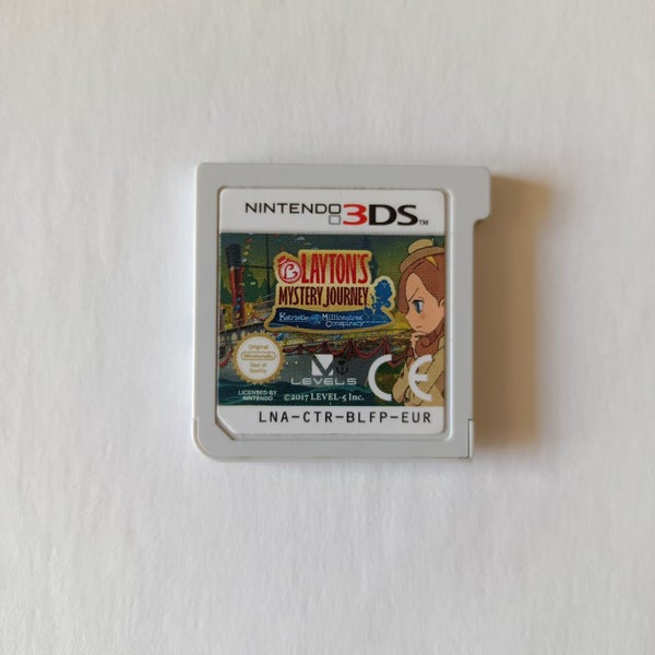 Nintendo 3DS game | Professor Layton - Mystery Journey - Katrielle Millionaire's Carousel 1