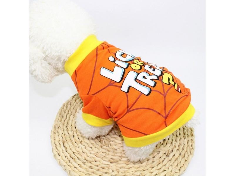 New Halloween Pet Dog Clothes For Small Medium Dogs Summer Hoodies Carousel 1