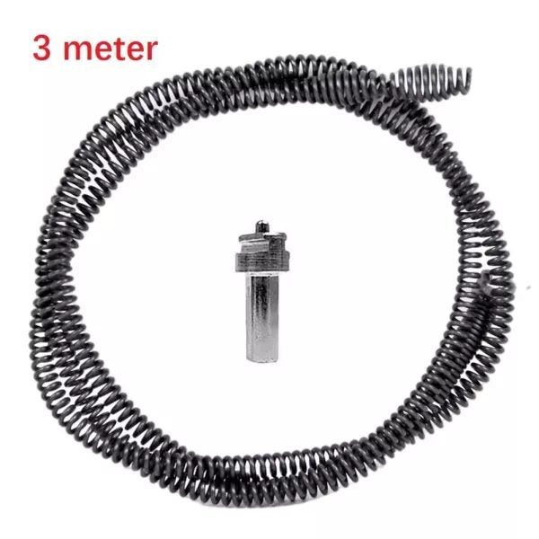 Pipe Dredging Tool Spring Pipe Sewer Pipe Unblocker Sinks Basin Pipeline Carousel 1