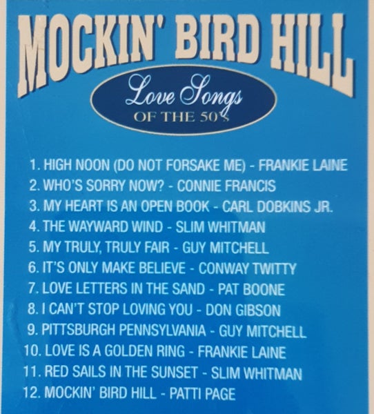 CD - Mockin' Bird Hill - Love Songs of the 50's Carousel 2