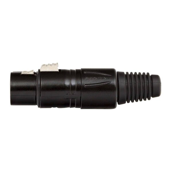 XLR5FVPRON :: XLR Connector 5 Pin Cord Plug FEMALE BLACK Carousel 1