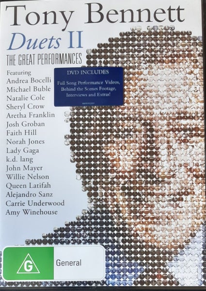 DVD - Tony Bennett - Duets II - The Great Performances Carousel 1