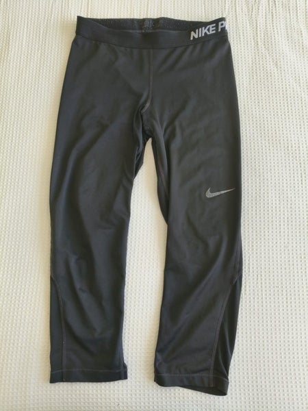 $1R, Nike, yoga/gym pants/leggings, black, medium Carousel 1