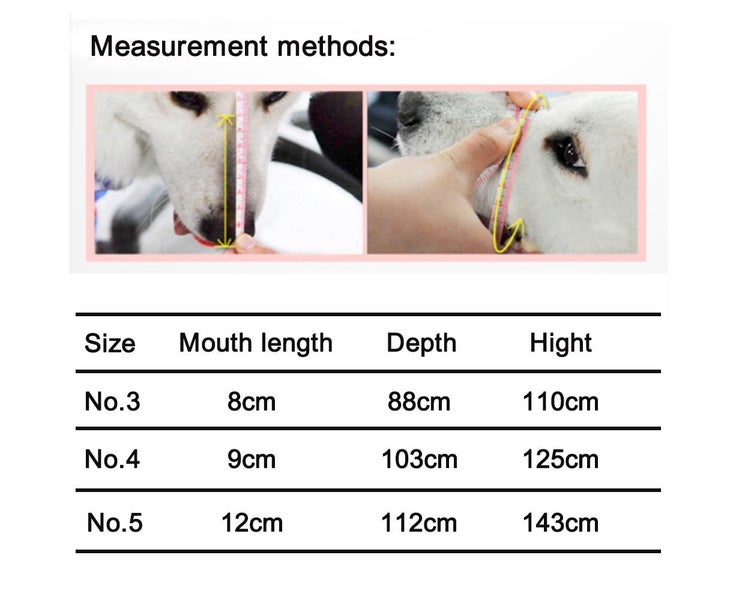 Dog Muzzle Cover, Breathable Basket Muzzles for Small, Medium, Large Dogs, Carousel 5