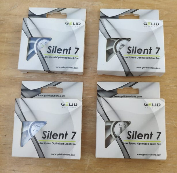 4 x GELID Solutions 70mm Silent Case Fans Carousel 1