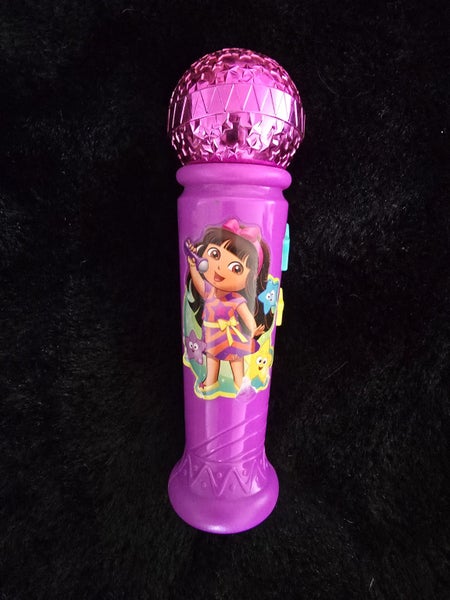 Dora the Explorer Mega Bloks, Singing Microphone & 4 Dora Bingo Cards & Spinner Carousel 2
