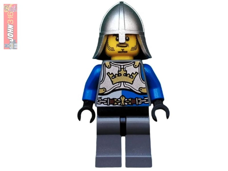 AWESOME LEGO CASTLE MINIFIGURE - KING'S KNIGHT Carousel 1