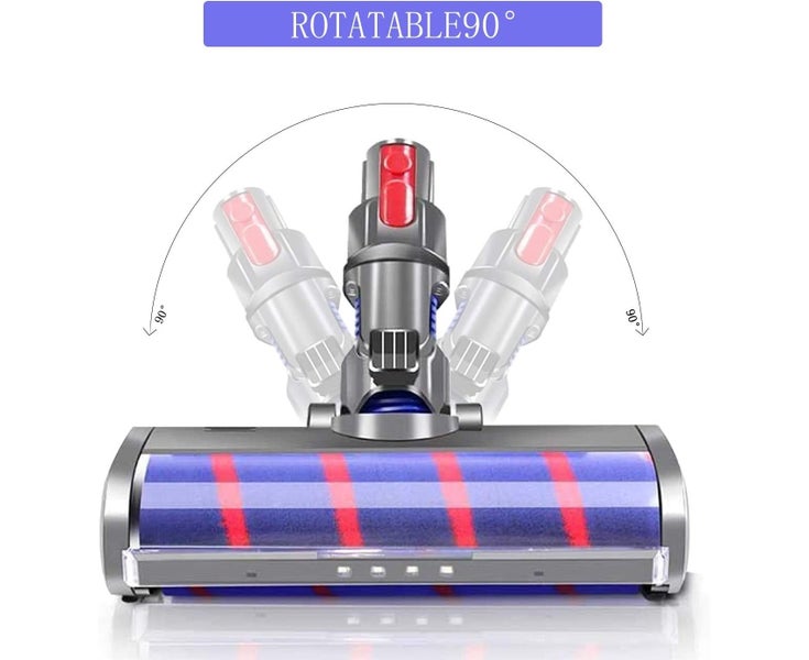 Cleaning head for Dyson models V7 V8 V10 V11 Cordless vacuum cleaner Accessor Carousel 2