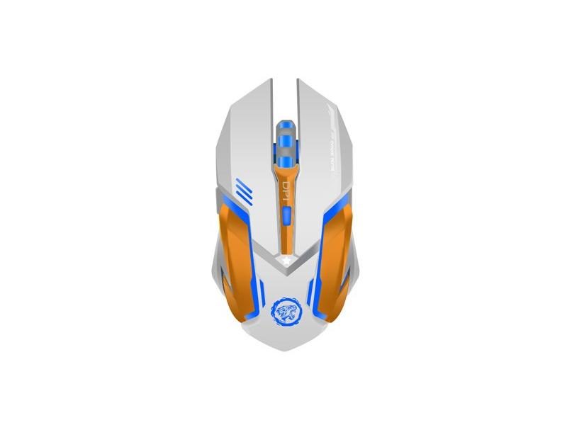 AZZOR Wireless Gaming Mouse Rechargeable 7-color Luminous Backlight Breath Carousel 1