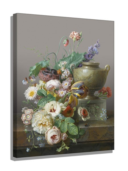 Still Life Flowers Canvas Art Print Wall Art Carousel 1