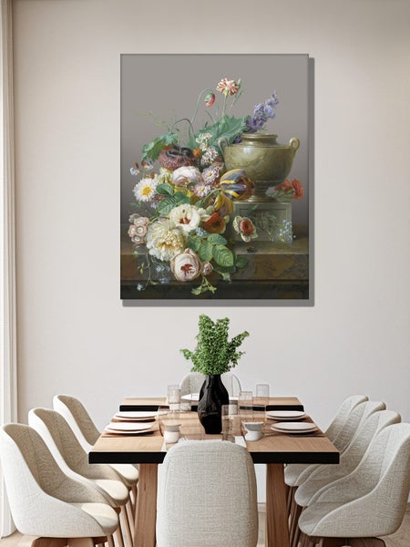 Still Life Flowers Canvas Art Print Wall Art Carousel 6