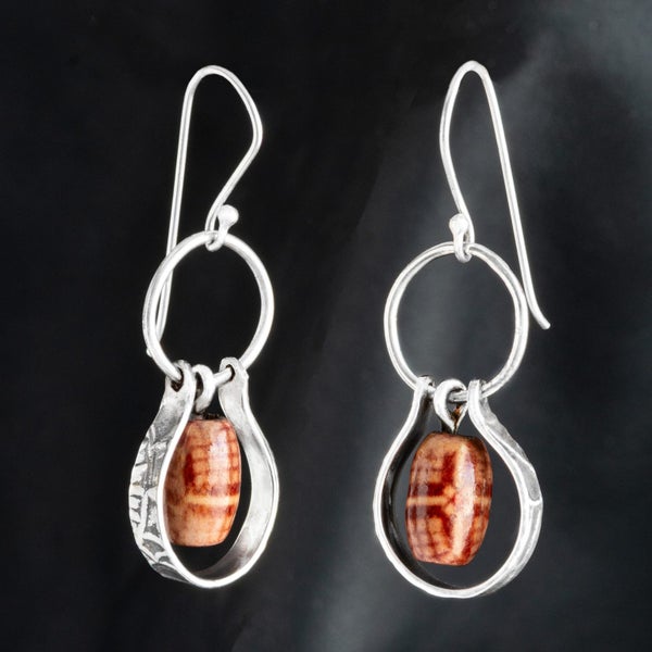 Sterling Silver Earrings, Hand Crafted in New Zealand Carousel 1