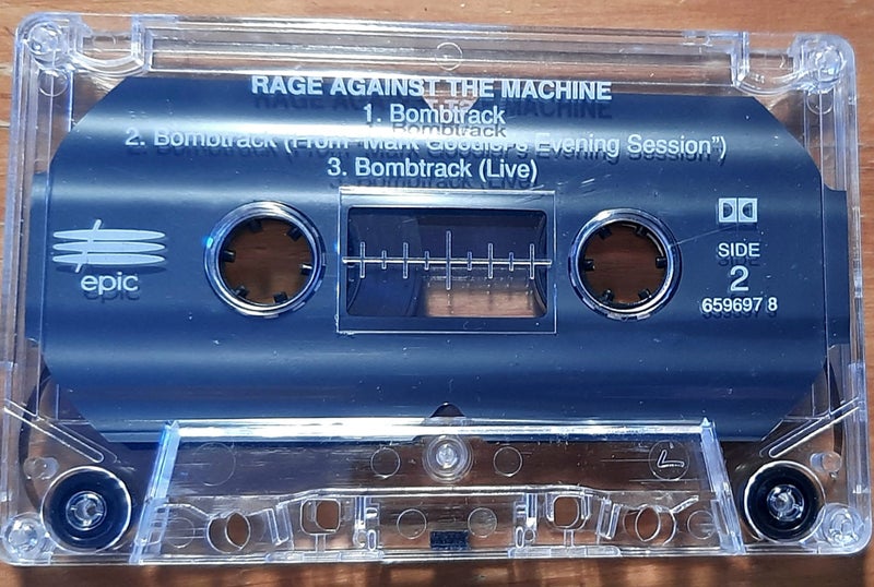 RAGE AGAINST THE MACHINE - BOMBTRACK - 1993 single Carousel 3