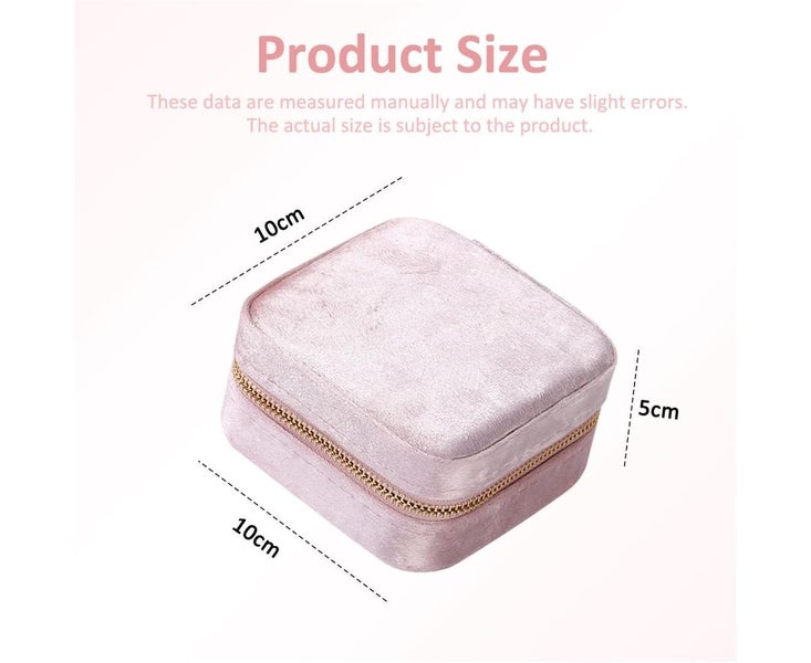 Travel Jewelry Box, Mini Travel Jewelry Case, Small Portable Travel Jewelry Carousel 2