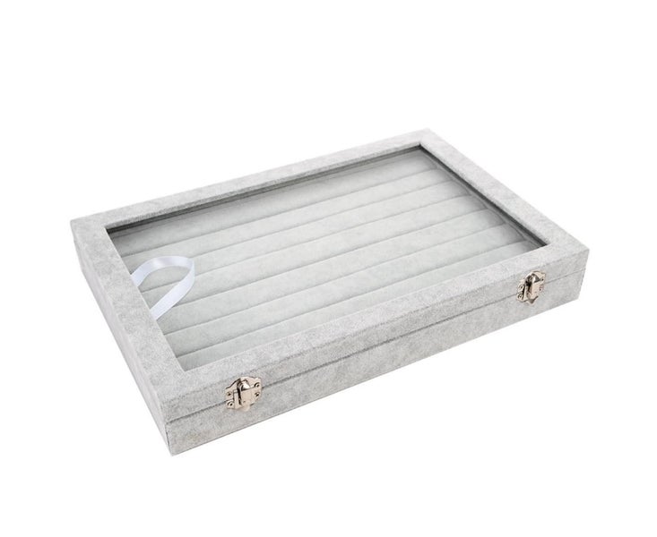 Ring Jewelry Storage System Jewelry Box Lid - Ring Holder Jewelry Box With Carousel 2