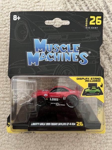 Muscle Machines Liberty Walk 1999 Nissan Skyline GT-R R34 Carousel 1