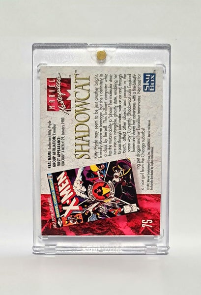 *** SHADOWCAT/KITTY PRYDE! 1992 MARVEL MASTERPIECES CARD *** Carousel 2