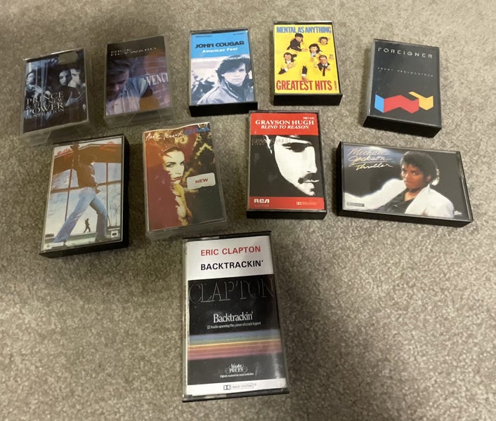 80's Collection of Cassettes Carousel 1